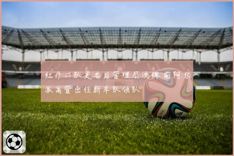 红牛二队更名后管理层洗牌 前阿尔派高管出任新车队领队